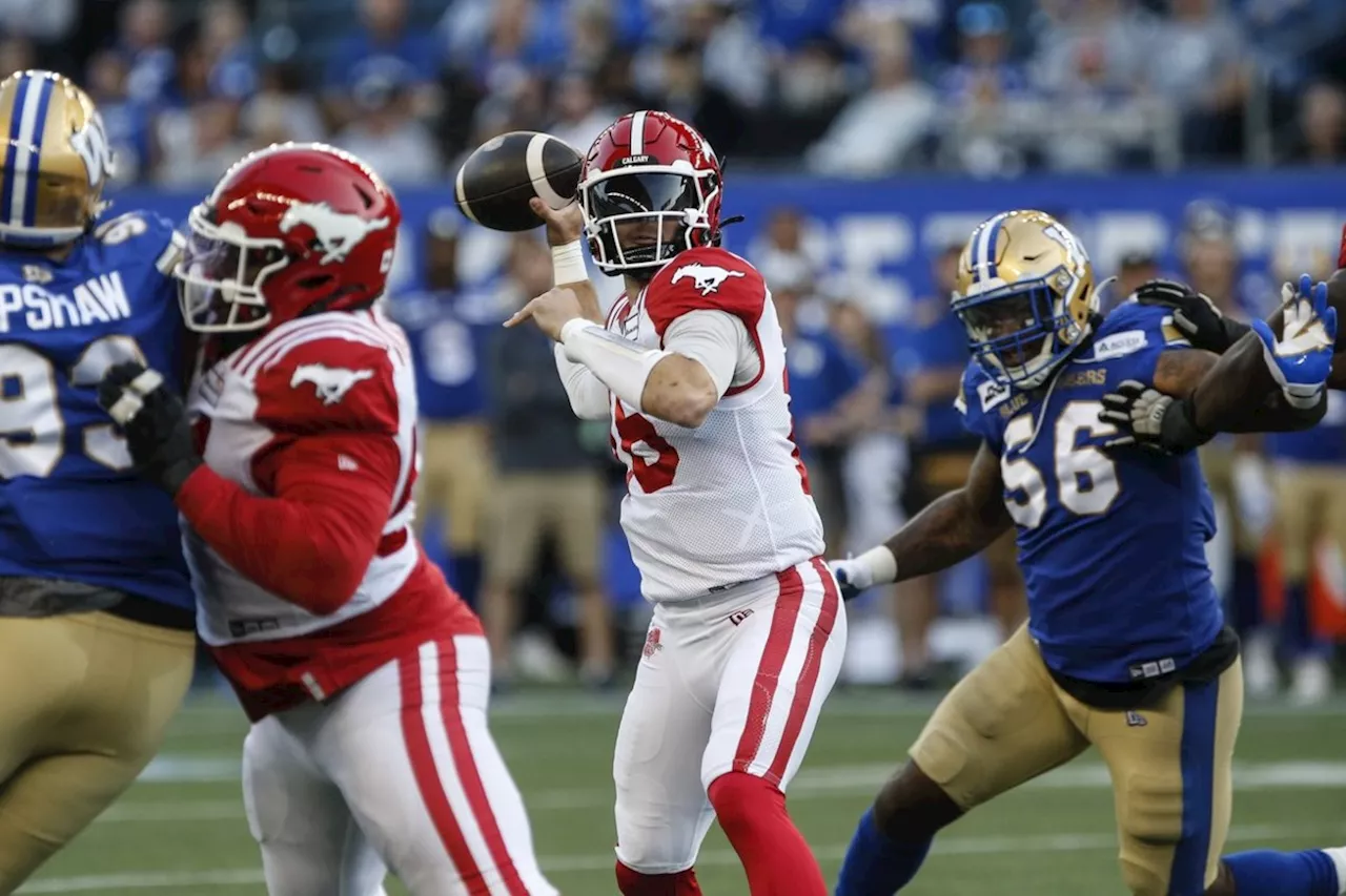 Fair paces Stamps to 31-10 pre-season win over Blue Bombers