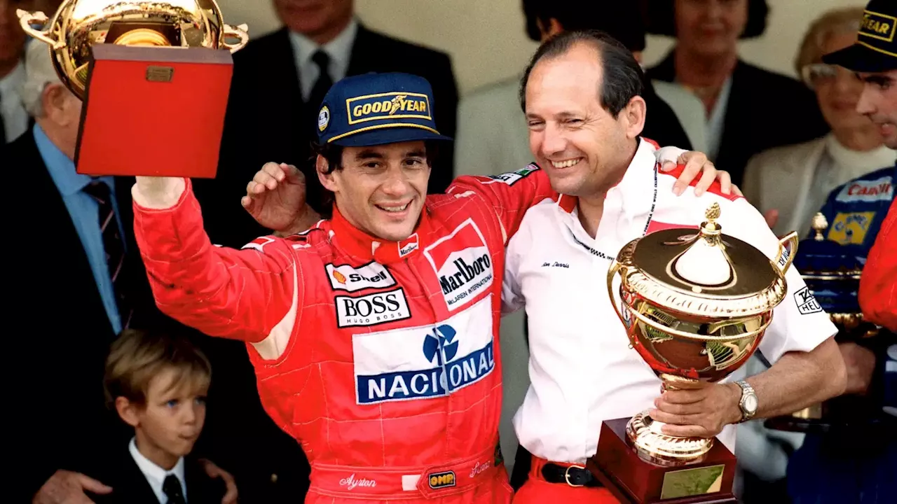 The coin flip between Ron Dennis and Ayrton Senna to settle McLaren contract ‘deadlock’