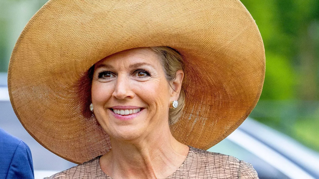 Königin Máxima versprüht pure Eleganz mit einem XXL-Hut!