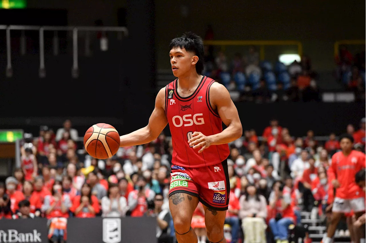 ‘Full circle moment’: Thirdy Ravena hailed Impressive Asia Player of the Year in Japan B. League