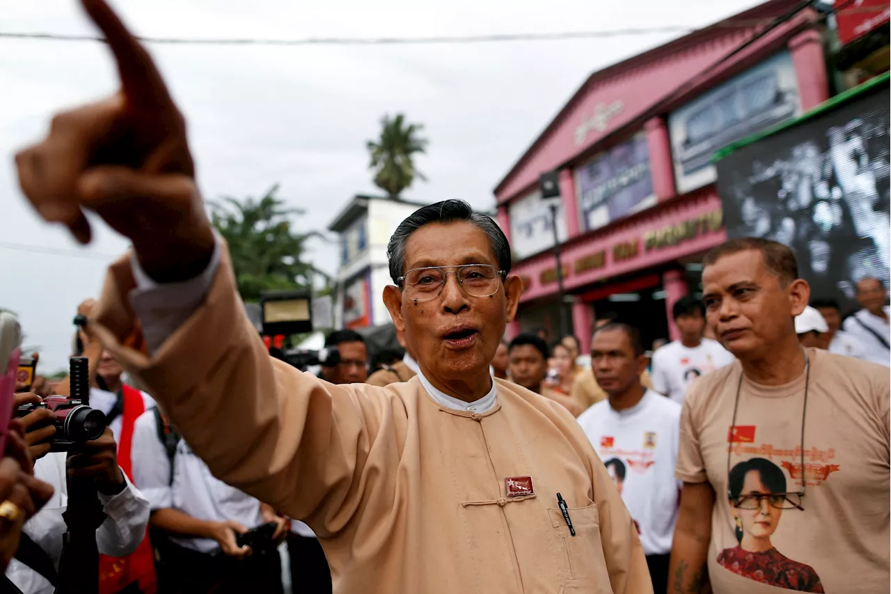 Myanmar’s Tin Oo, pro-democracy general who co-founded Suu Kyi’s party, dies at 97