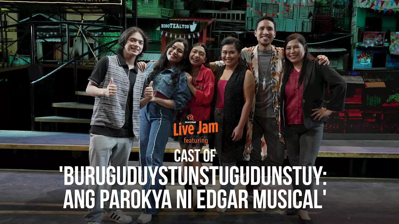 [WATCH] Rappler Live Jam: Cast of ‘Buruguduystunstugudunstuy: Ang Parokya ni Edgar Musical’