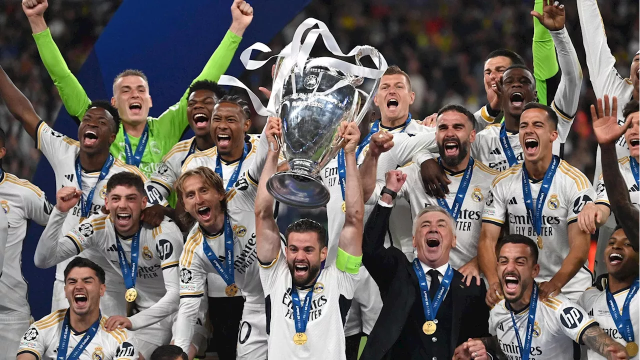 Il Real Madrid vince la Champions numero 15 della sua storia: Borussia Dortmund battuto 2-0