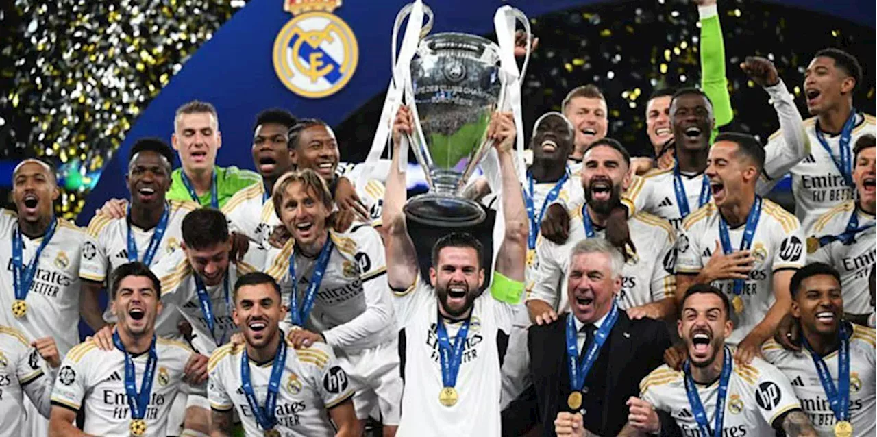 Final Liga Champions: Real Madrid Raih Trofi ke-15