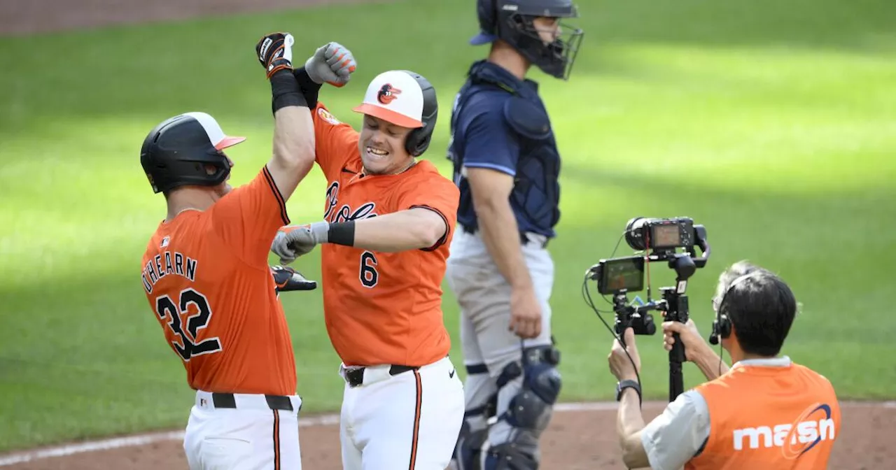 Con dos cuadrangulares de Mountcastle, Orioles superan 9-5 a Rays