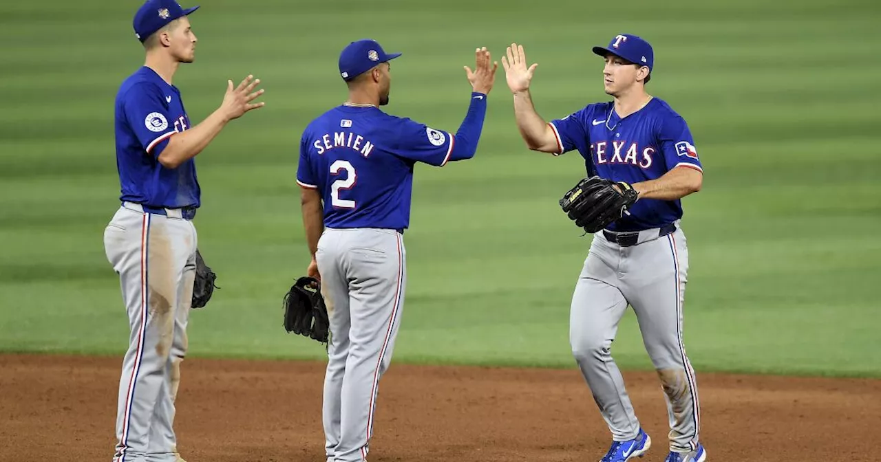 Seager extiende racha de hits a 14 juegos en blanqueada 7-0 de Rangers ante Marlins