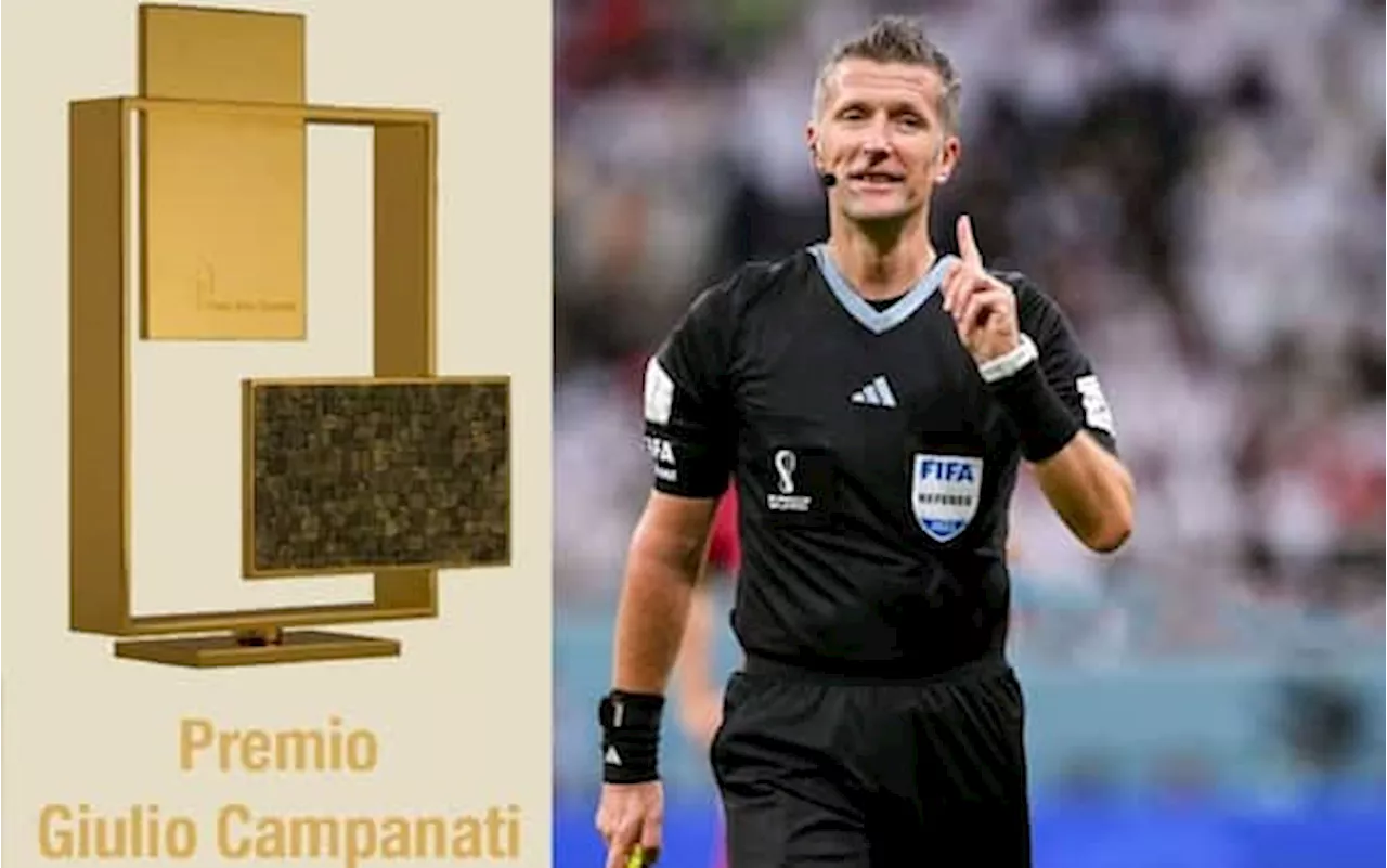 Arbitri, con Euro 2024 torna il Premio Campanati