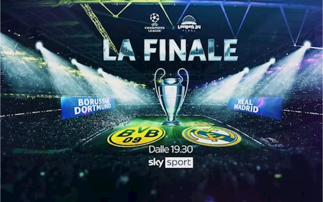 Borussia Dortmund-Real Madrid, dove vedere la finale di Champions in tv e streaming