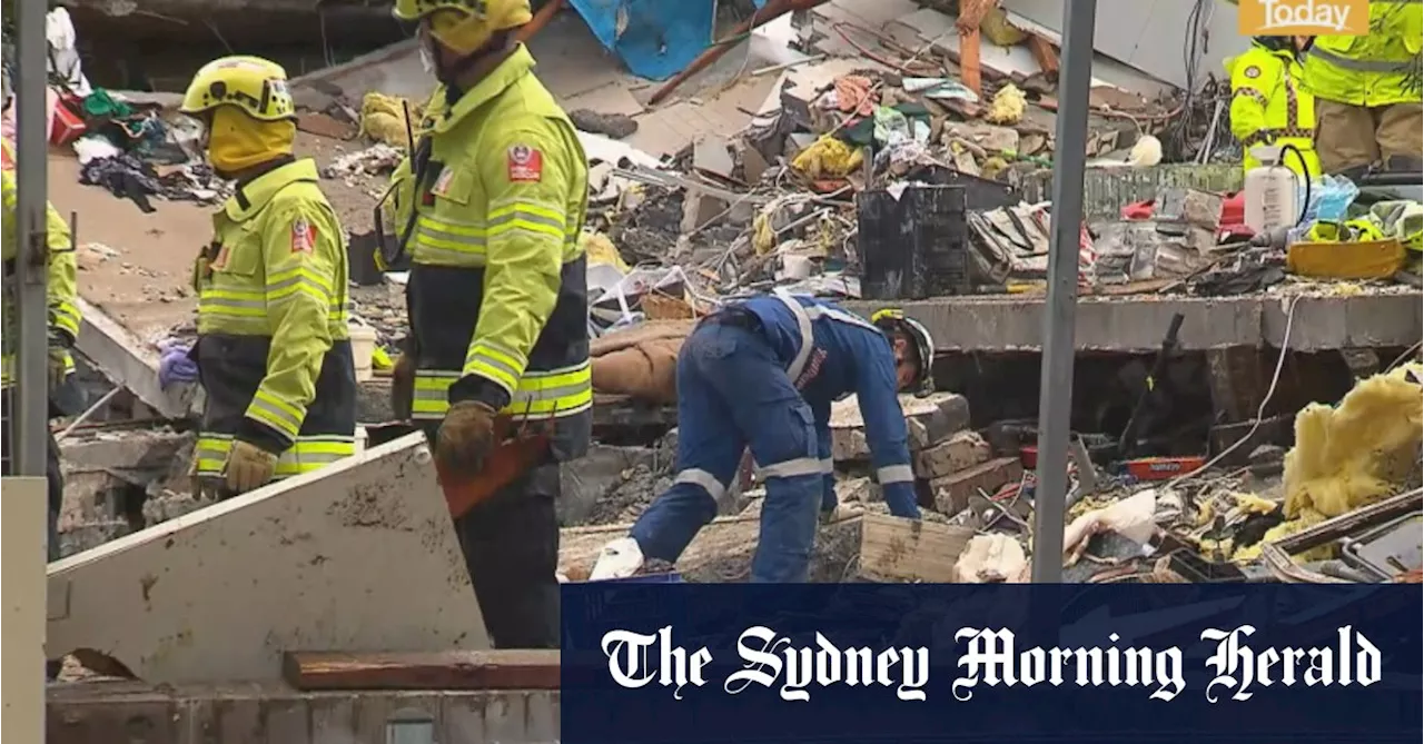 Rescue efforts for missing woman continue after western Sydney townhouse explosion