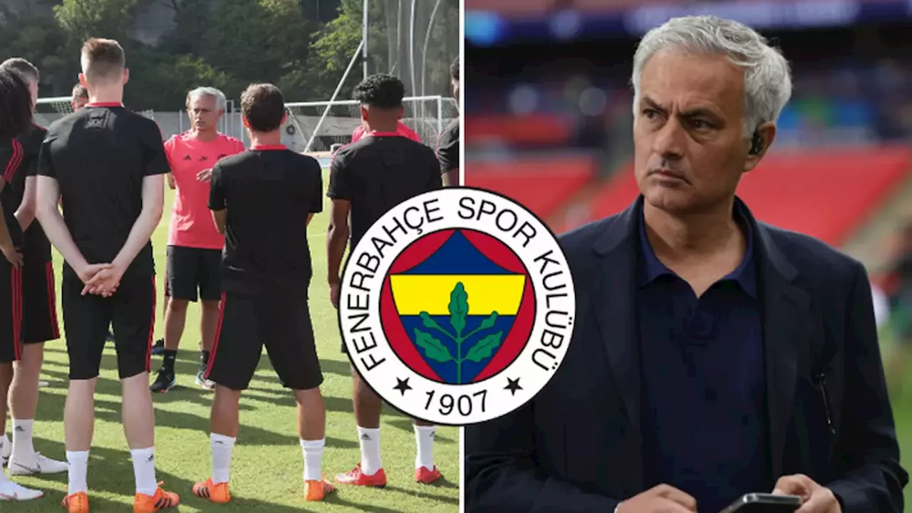 Jose Mourinho to bring Man Utd ally with him to Fenerbahce