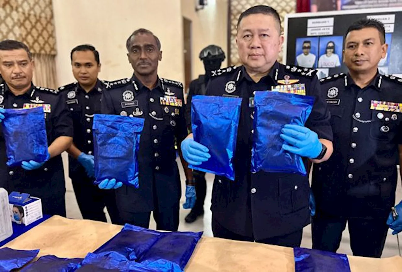 Cops cripple international drug ring, seize drugs worth RM11.6mil in Johor