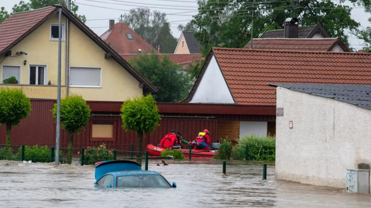 Unwetter: Regen ohne Ende: Süddeutschland kämpft mit Hochwasser