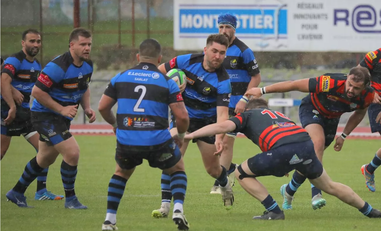 Rugby (Fédérale 2) : Sarlat à quatre-vingts minutes d’une nouvelle promotion