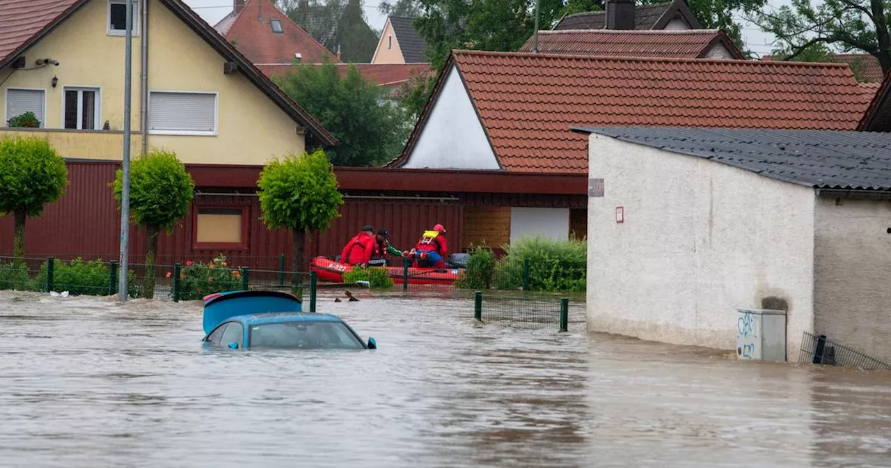 Regen ohne Ende: Süddeutschland kämpft mit Hochwasser