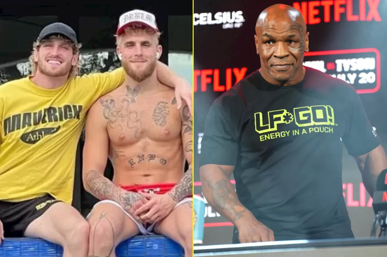 Jake Paul responds to brother Logan Paul’s offer to replace Mike Tyson for postponed fight...