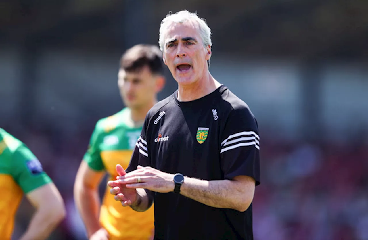 Jim McGuinness: 'You don’t deserve to win a game when you concede three goals'