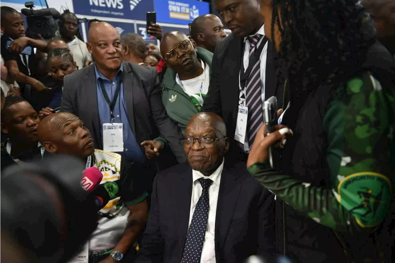 Zuma at IEC: ‘Nobody is going to announce the results tomorrow’