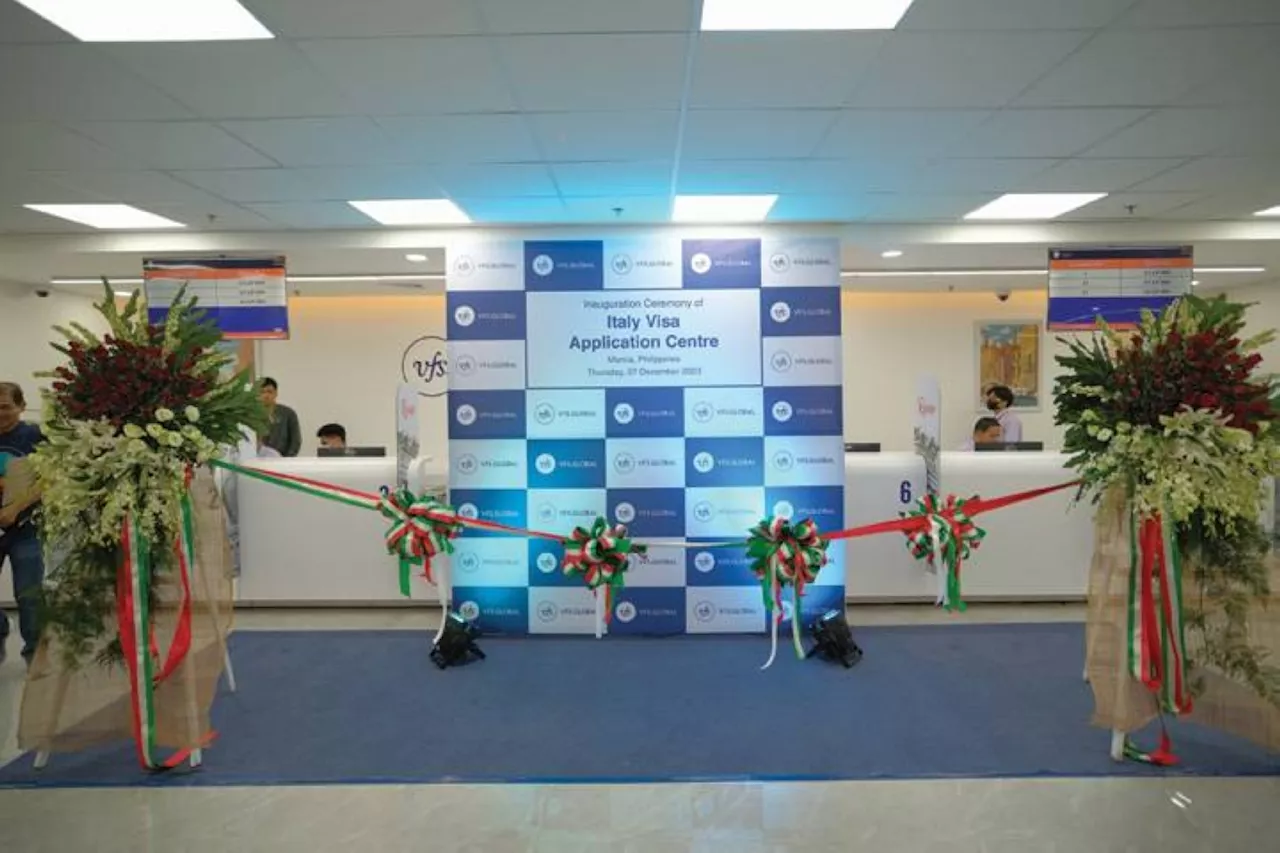 Opening of new Italy Visa Application Center in Taguig in December 2023