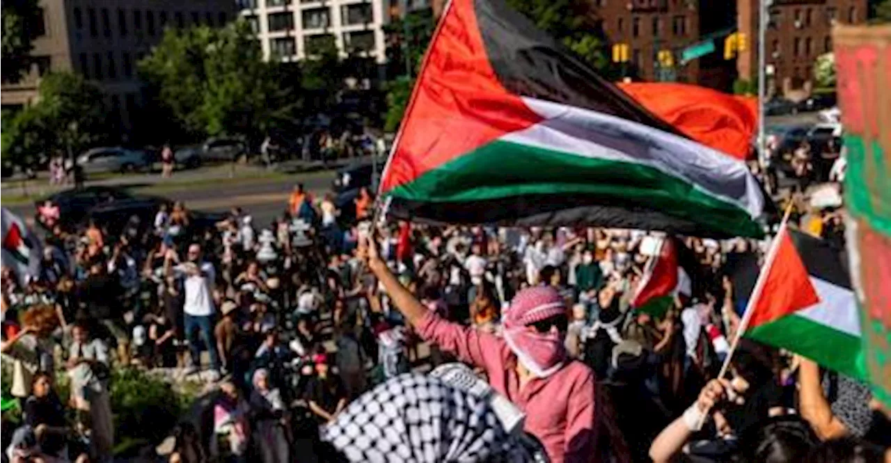 Pro-Palestinian protesters occupy parts of Brooklyn Museum