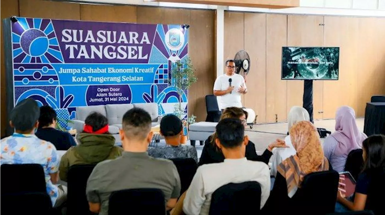 Pilar Saga Ajak Pelaku Ekonomi Kreatif Berkolaborasi Bangun Kota Tangerang Selatan