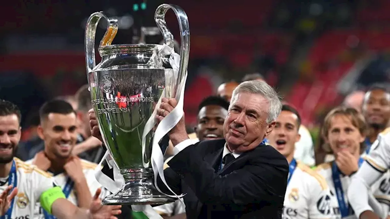 Carlo Ancelotti es el técnico más ganador en la UEFA Champions League