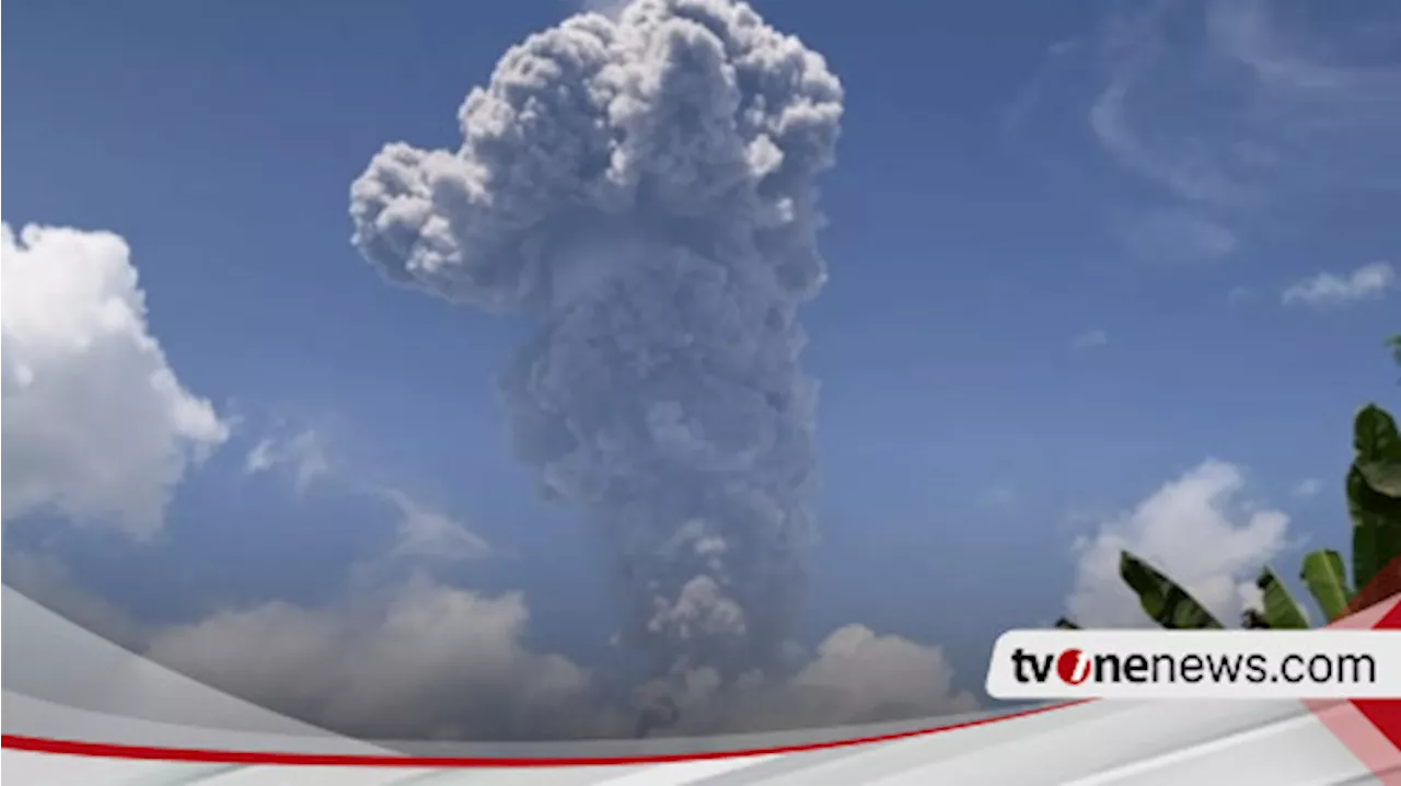 Gunung Ibu di Maluku Utara Erupsi, Semburkan Abu Setinggi 5 Kilometer