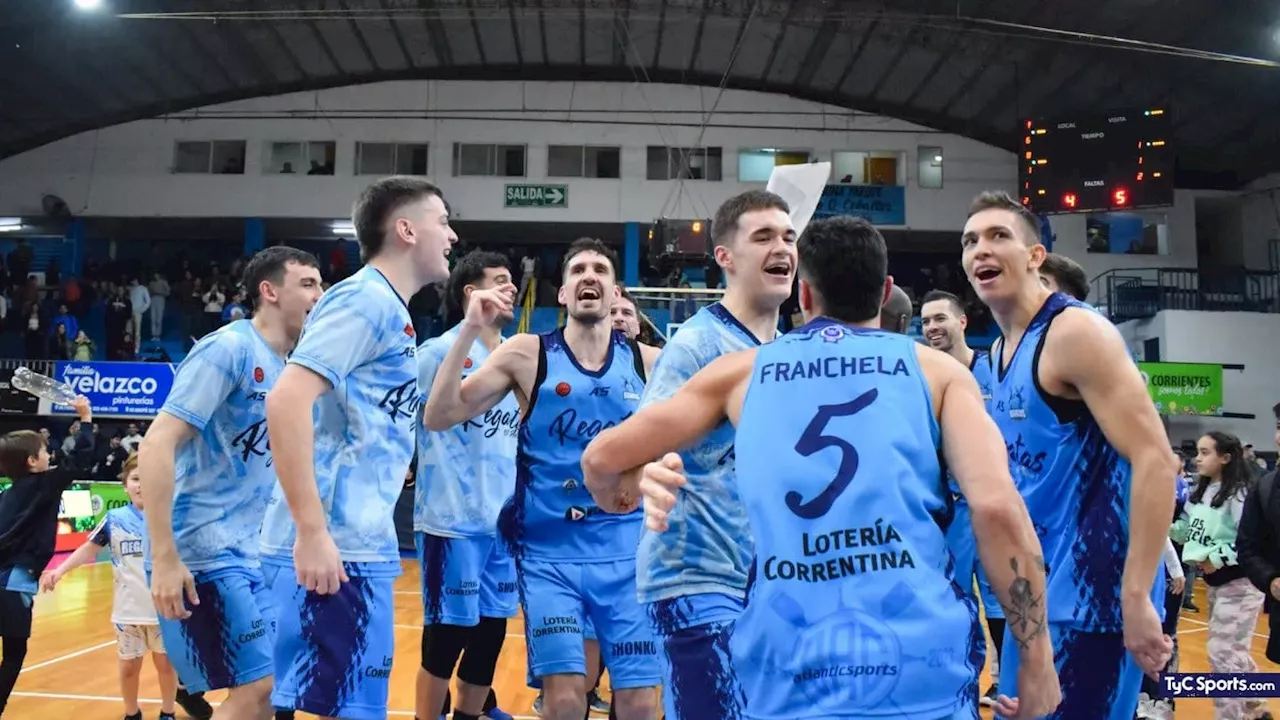 Regatas ganó en Corrientes y barrió a Gimnasia en la serie