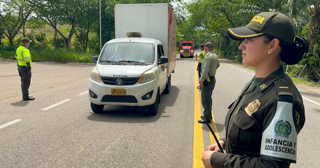 Refuerzan seguridad para garantizar un puente festivo tranquilo en el Magdalena Medio