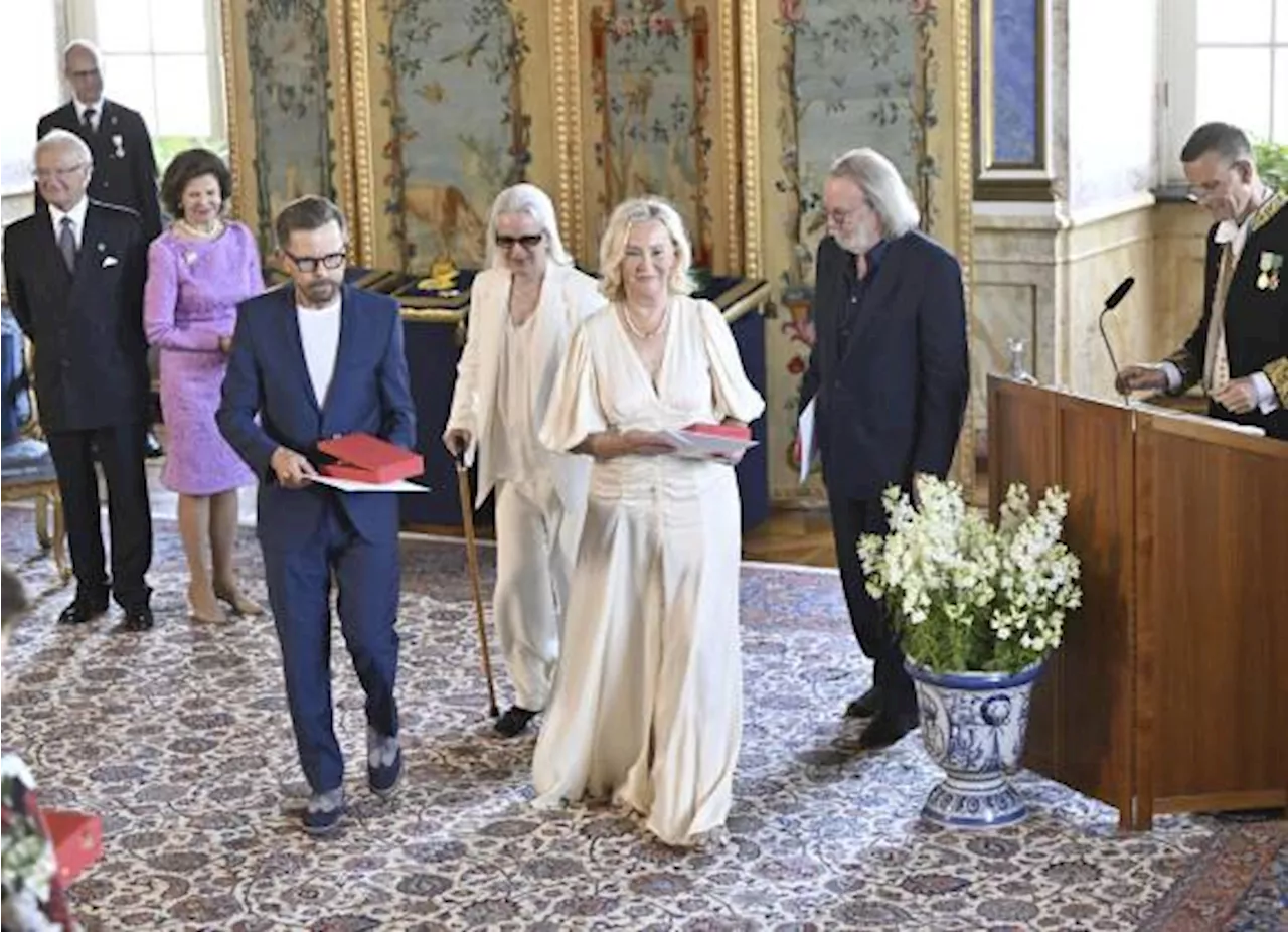 ¡Legado internacional! Condecoran rey de Suecia a ABBA por llevar la música sueca al mundo