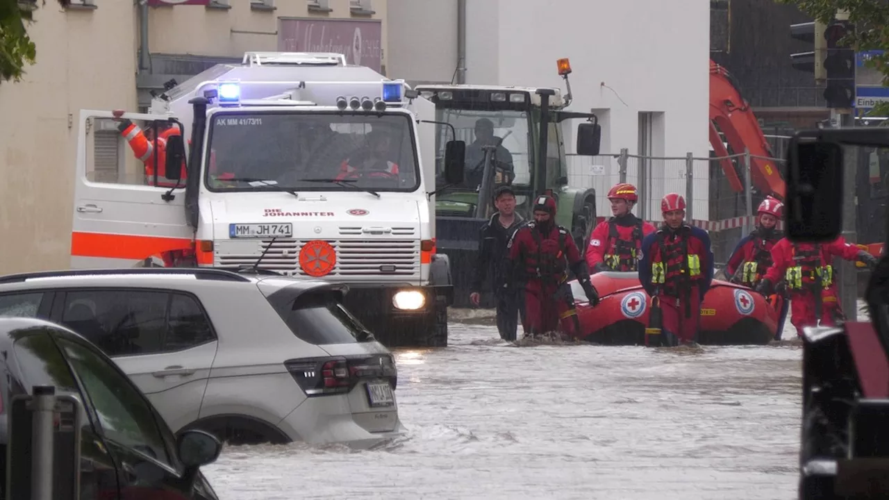 News des Tages: Heftige Unwetter und Überschwemmungen bedrohen Süddeutschland