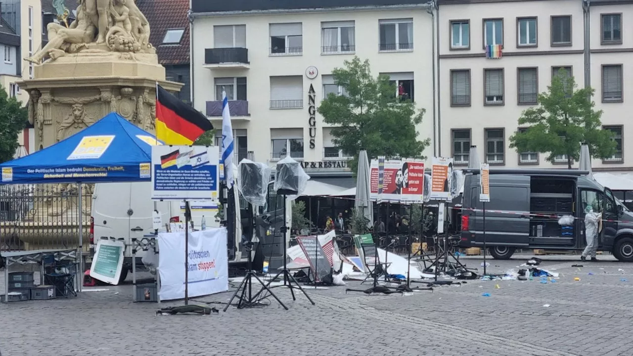 Nach Messerattacke in Mannheim: 'Pax Europa' will in NRW auftreten