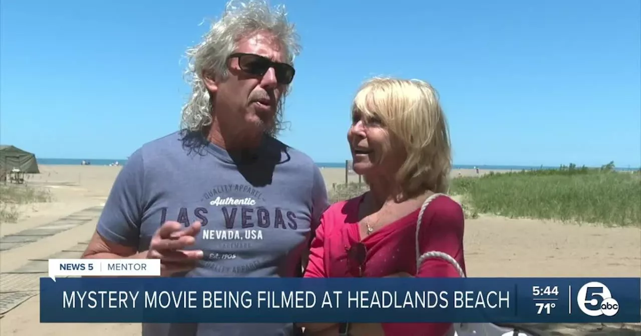 Movie set takes over Headlands Beach State Park, but what movie is it?