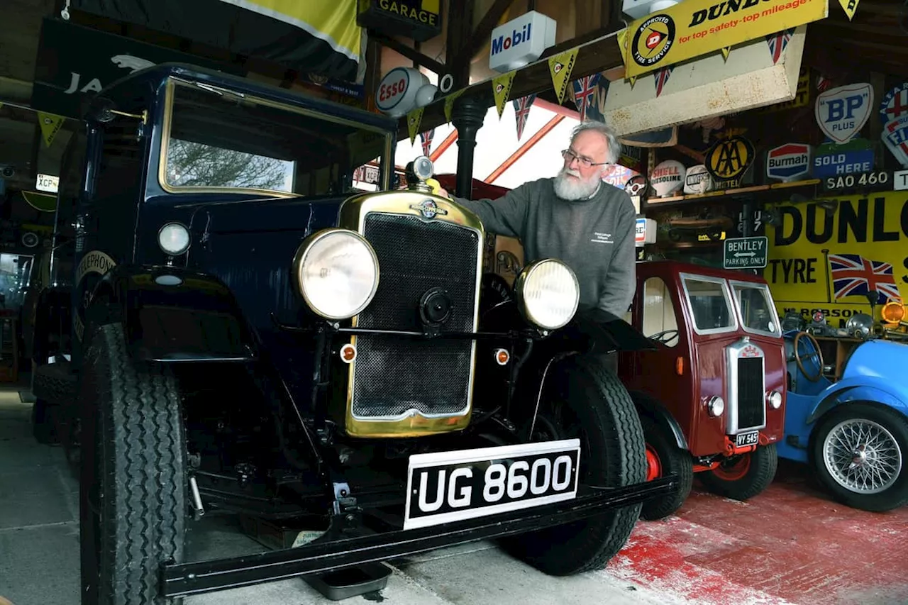 Automobilia: Yorkshire man's incredible automobilia collection which is 65 years in the making