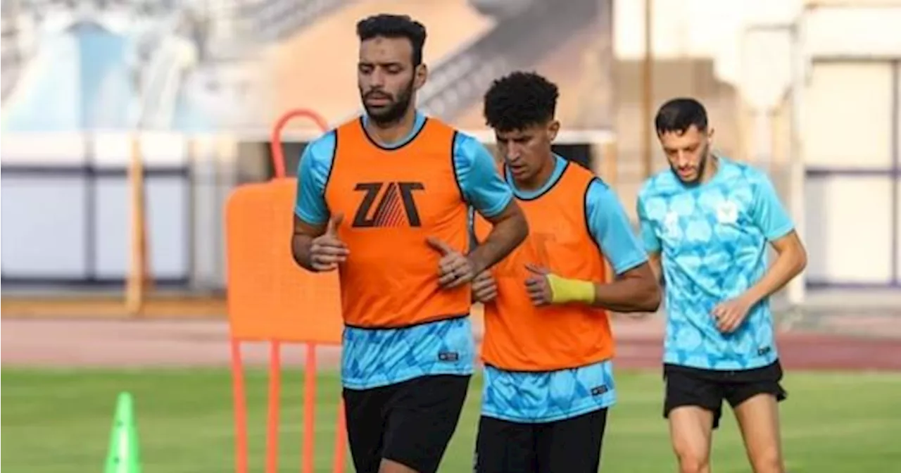 المصري يفتقد خدمات ميدو جابر أمام الزمالك بسبب الإيقاف