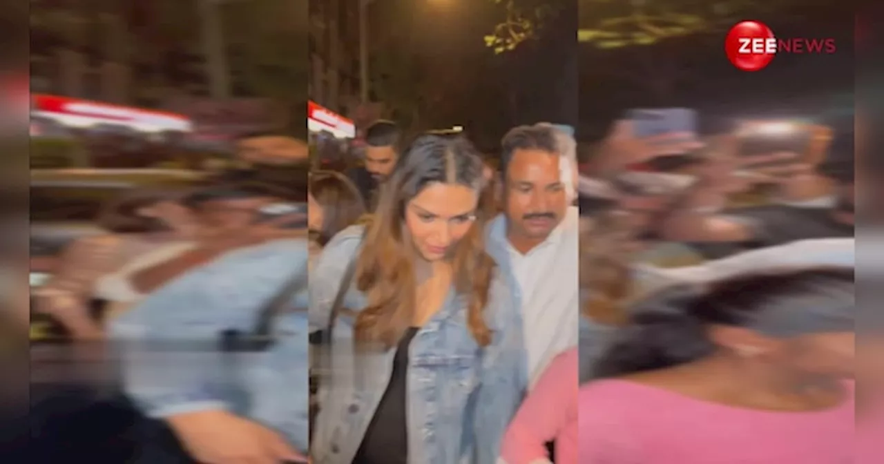 ब्लैक बॉडी फिट ड्रेस में मॉम टू बी Deepika Padukone ने फ्लॉन्ट किया बेबी बंप, क्लासी लुक हुआ इंटरनेट पर वायरल