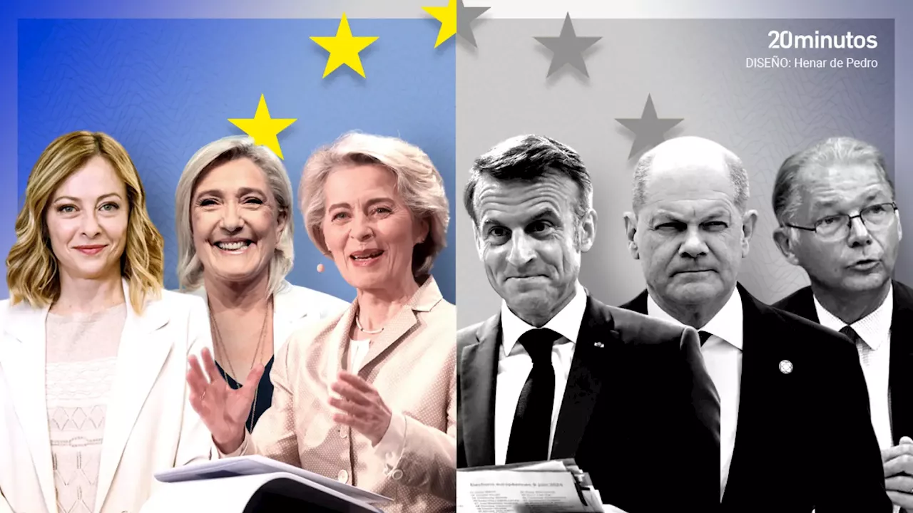 De Macron a Scholz y de Von der Leyen a Le Pen: los ganadores y perdedores de las elecciones europeas