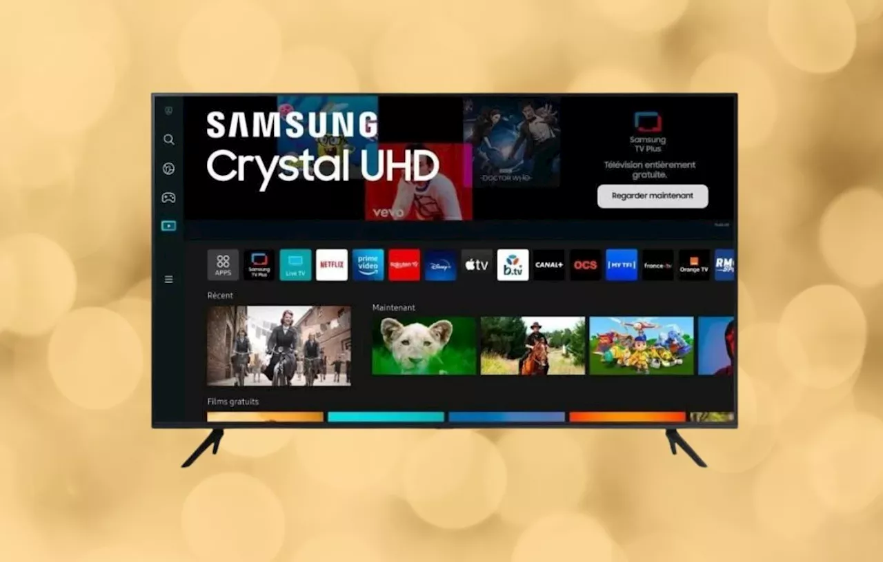 Cette très prisée TV Samsung 4K 125cm est aujourd’hui à moins de 450 euros