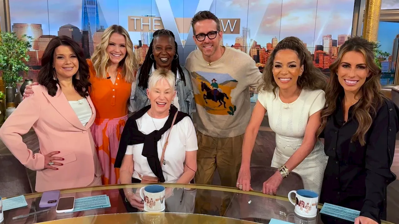 Ryan Reynolds fulfills his mom's 'dream' to visit 'The View': See the sweet moment