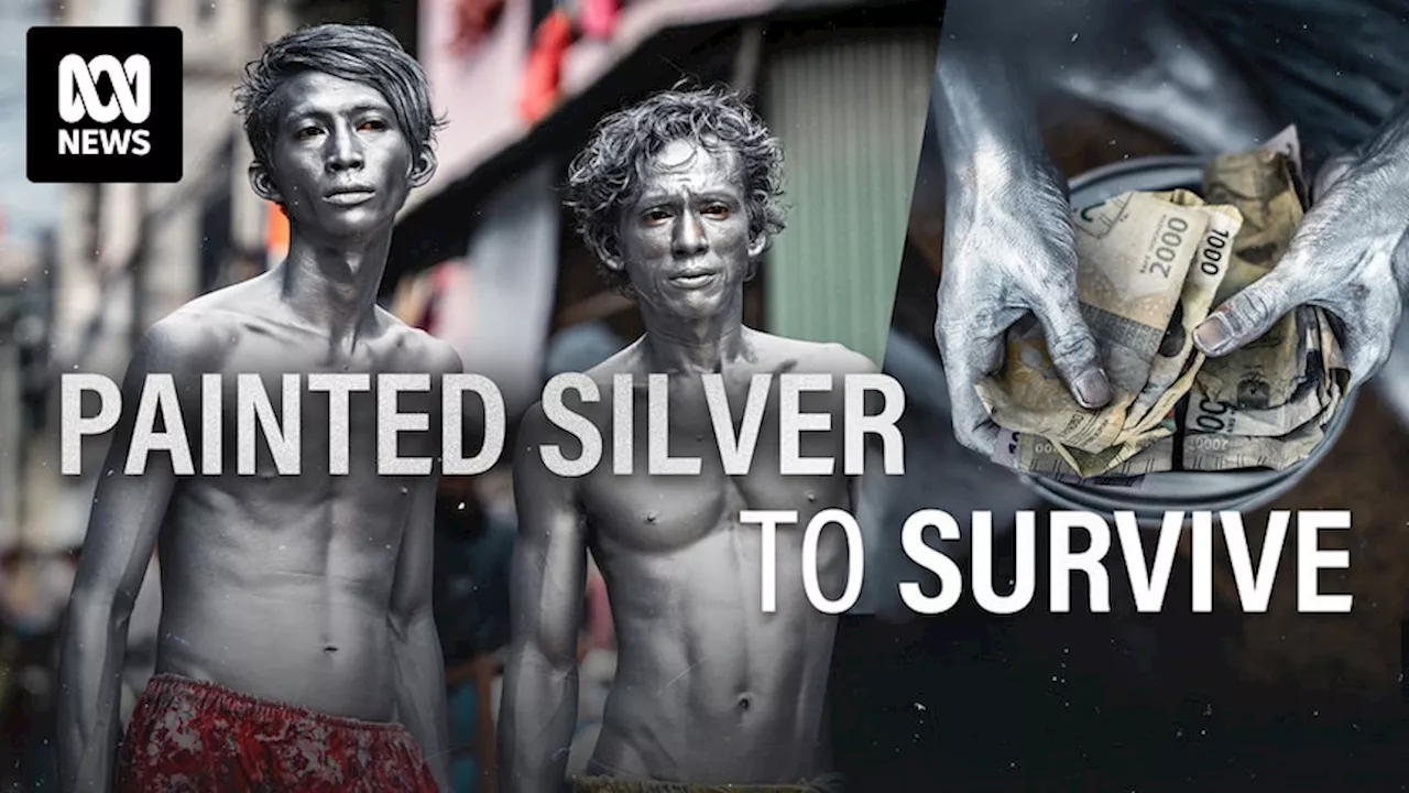 Indonesia’s silver men – begging to survive