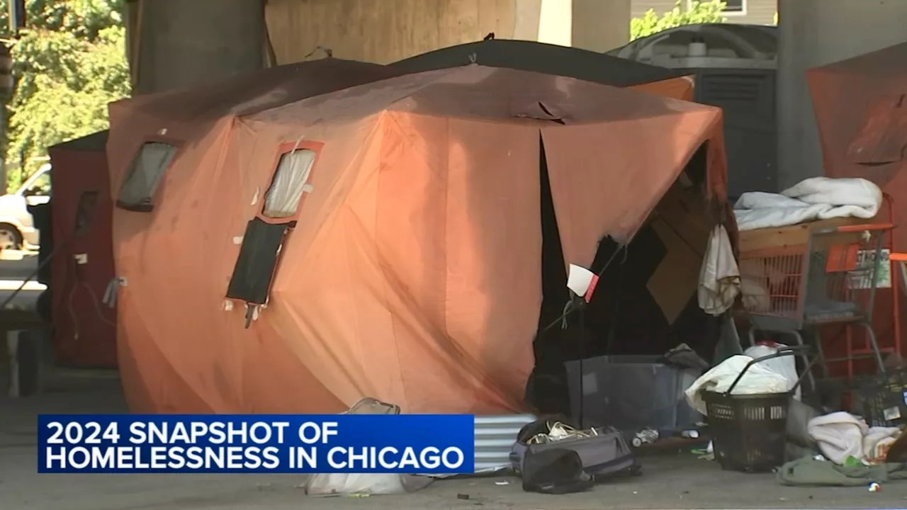 Snapshot of Chicago's unhoused shows population has tripled year-over-year; migrants a factor