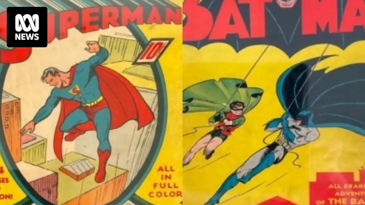 Rare Superman #1 and Batman #1 comics set new records for UK auction