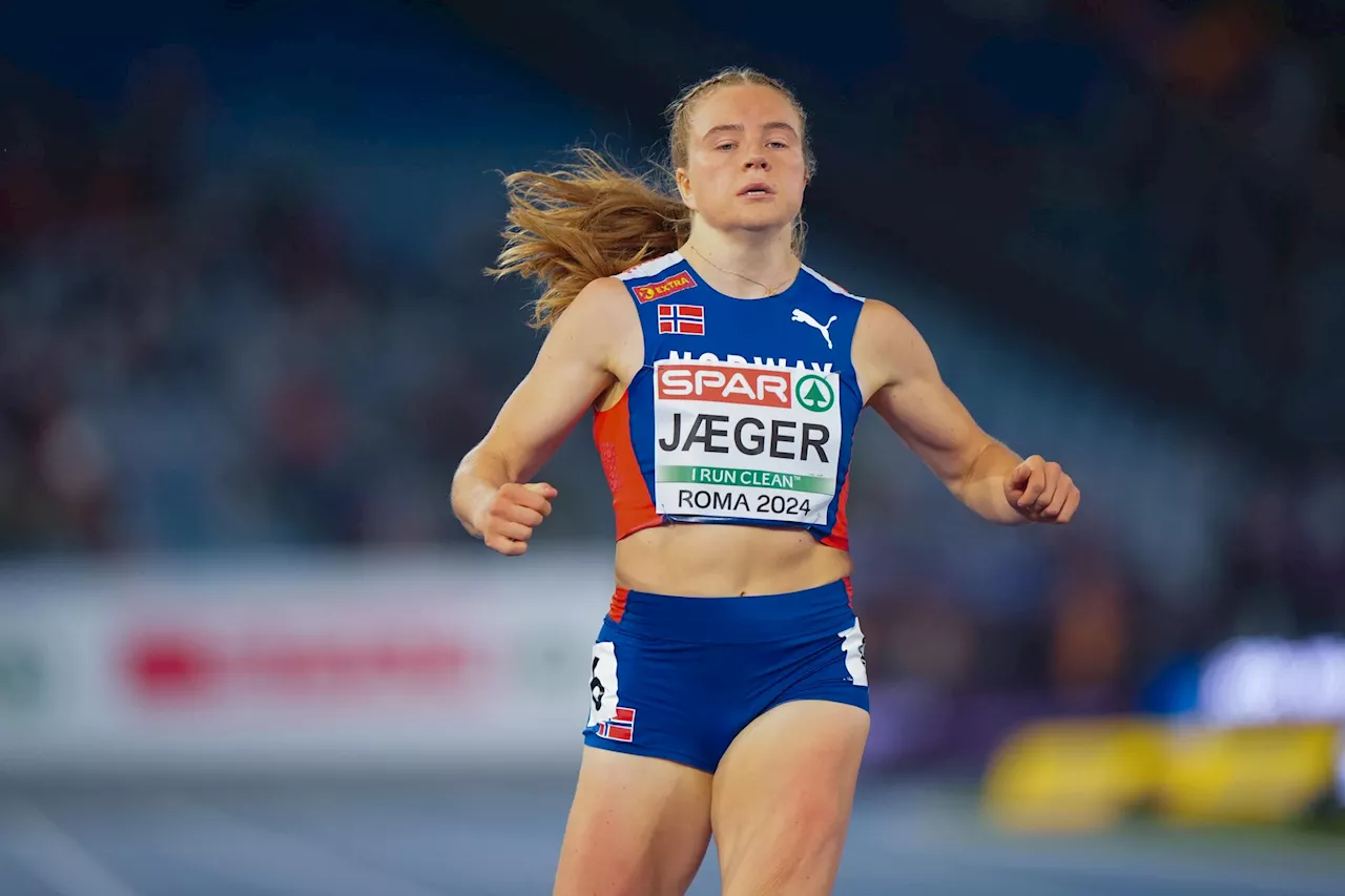 Henriette Jæger finaleklar på 200 meter: – Hva som helst kan skje