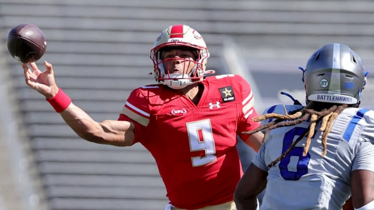 Birmingham Stallions quarterback wins United Football League Most Valuable Player Award