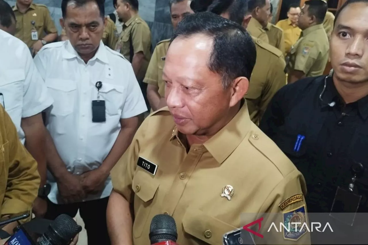 Mendagri sebut lima penjabat kepala daerah terkena kasus hukum