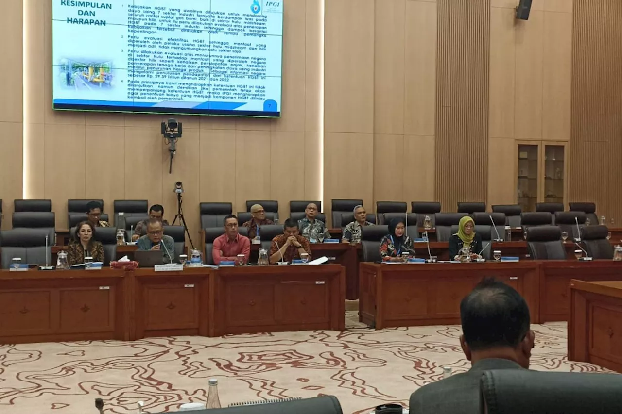 Perusahaan gas bumi minta kebijakan perpanjangan HGBT dievaluasi