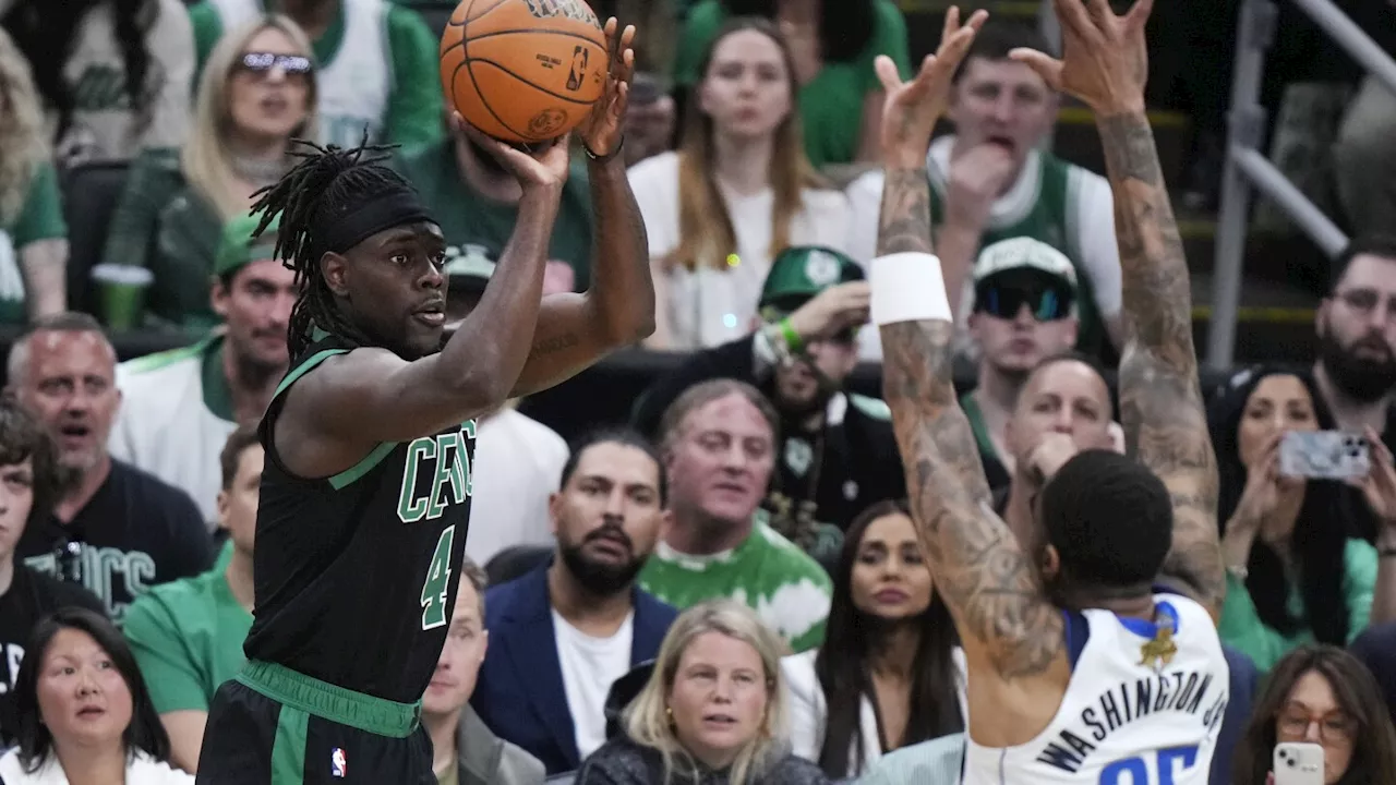 Celtics traded for Jrue Holiday with NBA Finals in mind, and now they're 2 wins away from title