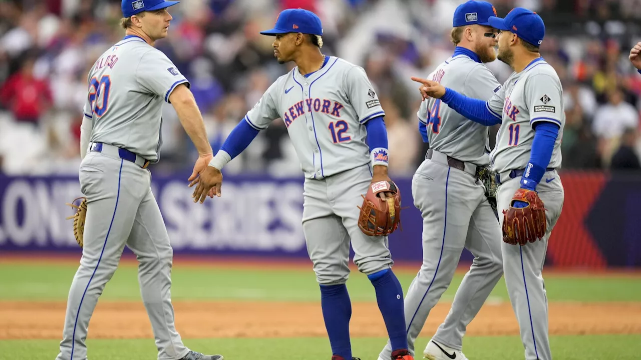 Mets split London Series, rally in the ninth to beat Phillies 6-5