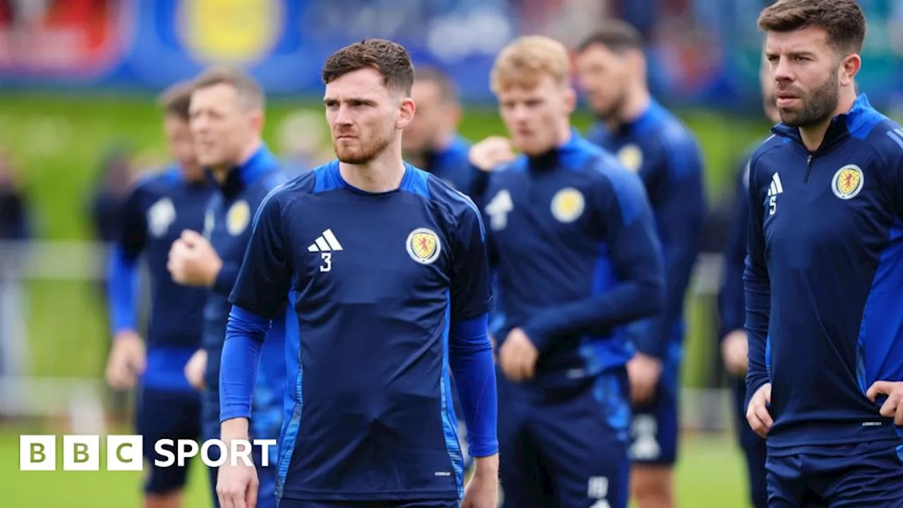 Euro 2024: 'Just a precaution' - Robertson & Shankland exit Scotland training early