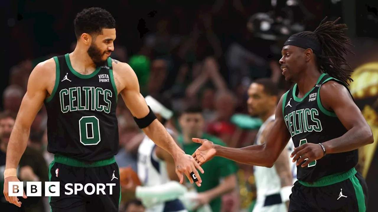 NBA: Boston Celtics lead 2-0 v Dallas Mavericks in NBA Finals