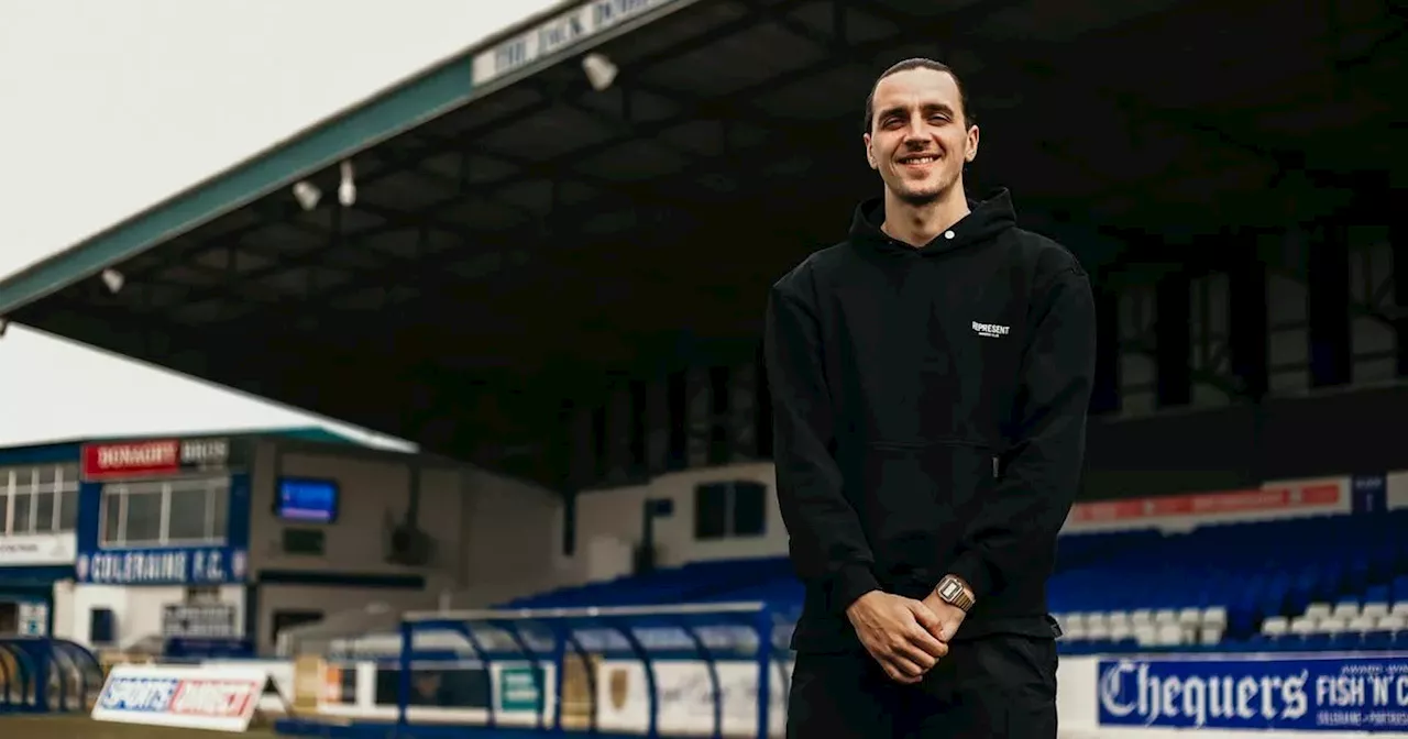 Jamie Glackin hails Coleraine journey but feels it's 'only going to get better'